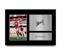 HWC Trading Kai Havertz Arsenal Printed Memorabilia Signed Autograph Photograph Display for Football Fans and Supporters - A4