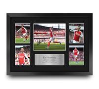 HWC Trading Kai Havertz Arsenal Printed Memorabilia Signed Autograph Photograph Display for Football Fans and Supporters - A3 Framed