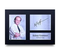 HWC Trading Kelsey Grammer Gift Signed A4 Printed Autograph Frasier Gifts Photo Display