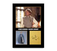 HWC Trading Kenneth Branagh Harry Potter Gilderoy Lockhart Gifts Printed Signed Autograph Picture for Movie Memorabilia Fans - A4 Print Only (ID-005786)