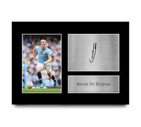 HWC Trading Kevin De Bruyne Signed A4 Printed Autograph Manchester City Print Photo Picture Display