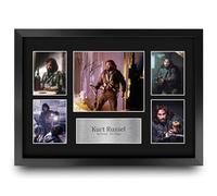 HWC Trading Kurt Russel The Thing Gifts Printed Signed Autograph Picture Display for Movie Memorabilia Fans - A3 Framed