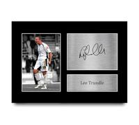 HWC Trading Lee Trundle Swansea City Gifts Printed Signed Autograph Picture for Football Fans and Supporters - A4