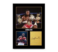 HWC Trading Lennox Lewis Gifts Printed Signed Autograph Picture for Boxer Memorabilia Fans - A4 Print Only (ID-006084)