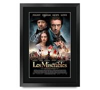HWC Trading Les Miserbes Gifts Printed Signed Autograph Picture for Movie Memorabilia Fans - A3 Framed