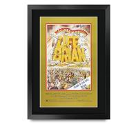 HWC Trading Life of Brian Monty Python 1979 Gifts Printed Poster Signed Autograph Picture for Movie Memorabilia Fans - A3 Framed