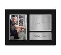 HWC Trading Marilyn Monroe Bus Stop Cherie Gifts Printed Signed Autograph Picture for Movie Memorabilia Fans - A4 (ID-012312)