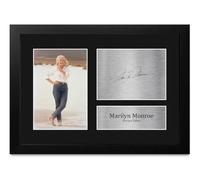 HWC Trading Marilyn Monroe The Misfits Roslyn Taber Gifts Printed Signed Autograph Picture for Movie Memorabilia Fans - A4 Framed (ID-012314)