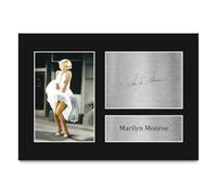 HWC Trading Marilyn Monroe The Seven Year Itch The Seven Year Itch Gifts Printed Signed Autograph Picture for Movie Memorabilia Fans - A4 (ID-012315)