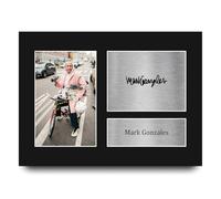 HWC Trading Mark Gonzales Gifts Printed Signed Autograph Picture for Pro Skateboarding and Extreme Sports Fans - A4