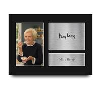 HWC Trading Mary Berry Gifts Printed Signed Autograph Picture for Master Chef and Culinary Fans - A4