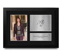 HWC Trading Mary Elizabeth Winstead Fargo Nikki Swango Gifts Printed Signed Autograph Picture for TV Show Fans - A4 Framed