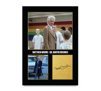 HWC Trading Matthew Modine Stranger Things Dr. Martin Brenner Gifts Printed Signed Autograph Picture for TV Show Fans - A4 Print Only (ID-005209)