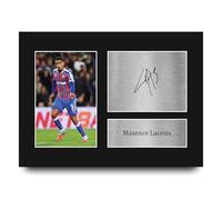 HWC Trading Maxence Lacroix Crystal Palace Gifts Printed Signed Autograph Picture for Football Fans and Supporters - A4