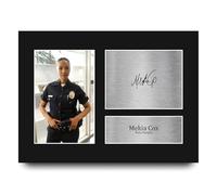 HWC Trading Mekia Cox The Rookie Nyla Harper Gifts Printed Signed Autograph Picture for TV Show Fans - A4
