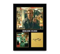 HWC Trading Michael Biehn The Terminator Kyle Reese Gifts Printed Signed Autograph Picture for Movie Memorabilia Fans - A4 Print Only (ID-005399)