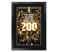 HWC Trading Miesha Tate vs Amanda Nunes UFC 200 Gifts Printed Signed Autograph Picture for UFC Memorabilia Fans - A3 Framed (ID-006253)