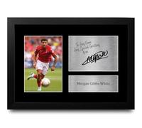HWC Trading Morgan Gibbs-White Nottingham Forest Personalised Gift - Signed Autograph Picture, Framed A4 Football Memorabilia with Custom Name Message for Birthday Christmas Wedding