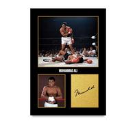 HWC Trading Muhammad Ali Gifts Printed Signed Autograph Picture for Boxer Memorabilia Fans - A4 Print Only (ID-006094)