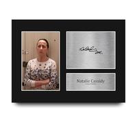 HWC Trading Natalie Cassidy Eastenders Sonia Fowler Gifts Printed Signed Autograph Picture for TV Show Fans - A4