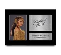 HWC Trading Natalie Portman Gift Signed A4 Printed Autograph Star Wars Gifts Padmé Amidala Print Photo Picture Display