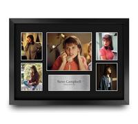 HWC Trading Neve Campbell Scream Gifts Printed Signed Autograph Picture Display for Movie Memorabilia Fans - A3 Framed