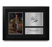 HWC Trading Noah Schnapp Strange Hawkins Thing Gifts Printed Signed Autograph Picture for TV Show Fans - A4 Framed