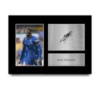 HWC Trading Noni Madueke Chelsea Gifts Printed Signed Autograph Picture for Football Fans and Supporters - A4