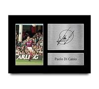 HWC Trading Paolo Di Canio Signed A4 Printed Autograph West Ham United Photo Display