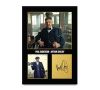 HWC Trading Paul Anderson Peaky Blinders Arthur Shelby Gifts Printed Signed Autograph Picture for TV Show Fans - A4 Print Only (ID-005413)