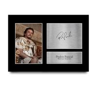 HWC Trading Pedro Pascal Gladiator 2 Gifts Printed Signed Autograph Picture for Movie Memorabilia Fans - A4