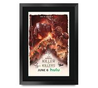 HWC Trading Predator Killer of Killers 2025 Gifts Printed Poster Signed Autograph Picture for Movie Memorabilia Fans - A3 Framed