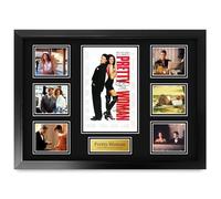 HWC Trading Pretty Woman Julia Roberts, Richard Gere Gifts Printed Signed Autograph Picture for Movie Memorabilia Fans - A2 Framed
