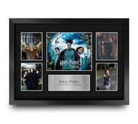 HWC Trading Prisoner of Azkaban Harry Potter Gifts Printed Signed Autograph Presentation Display Montage for Movie Memorabilia Fans - A3 Framed