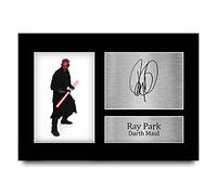 HWC Trading Ray Park Gift Signed A4 Printed Autograph Star Wars Gifts Darth Maul Print Photo Picture Display