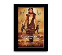 HWC Trading Resident Evil : Extinction Gifts Printed Poster Signed Autograph Picture for Movie Memorabilia Fans (ID-003625) - A4 Print Only