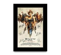 HWC Trading Resident Evil : The Final Chapter Gifts Printed Poster Signed Autograph Picture for Movie Memorabilia Fans (ID-003628) - A4 Print Only