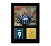 HWC Trading Ronaldo Inter Milan Gifts Printed Signed Autograph Picture for Football Fans and Supporters (ID-004454) - A4 Print Only