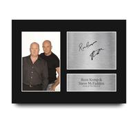 HWC Trading Ross Kemp & Steve McFadden Eastenders Grant & Phil Mitchell Gifts Printed Signed Autograph Picture for TV Show Fans - A4