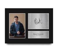 HWC Trading Ryan Prescott Coronation Street Ryan Connor Gifts Printed Signed Autograph Picture for TV Show Fans - A4