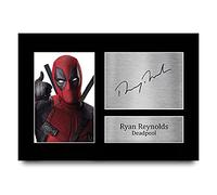 HWC Trading Ryan Reynolds Gift A4 Printed Autograph Deadpool Gifts Print Photo Picture Display