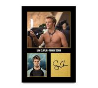HWC Trading Sam Claflin The Hunger Games Finnick Odair Gifts Printed Signed Autograph Picture for Movie Memorabilia Fans - A4 Print Only (ID-006016)
