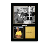 HWC Trading Sam Snead Gifts Printed Signed Autograph Picture for Golf Memorabilia Fans - A4 Print Only (ID-009170)