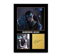 HWC Trading Sam Worthington Avatar Jake Sully Gifts Printed Signed Autograph Picture for Movie Memorabilia Fans - A4 Print Only (ID-005812)