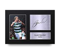 HWC Trading Scott Sinclair Gift Signed A4 Printed Autograph Celtic Gifts Print Photo Picture Display