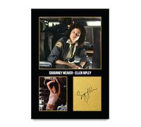 HWC Trading Sigourney Weaver Alien Ellen Ripley Gifts Printed Signed Autograph Picture for Movie Memorabilia Fans - A4 Print Only (ID-005322)