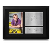 HWC Trading Simon Gregson Coronation Street Steve McDonald Gifts Printed Signed Autograph Picture for TV Show Fans - A4 Framed