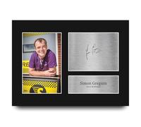 HWC Trading Simon Gregson Coronation Street Steve McDonald Gifts Printed Signed Autograph Picture for TV Show Fans - A4