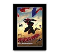 HWC Trading Spider-Man : Into the Spider-Verse Gifts Printed Poster Signed Autograph Picture for Movie Memorabilia Fans (ID-003740) - A4 Print Only