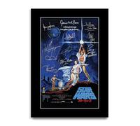 HWC Trading Star Wars : Episode IV - A New Hope (Japanese version) Gifts Printed Poster Signed Autograph Picture for Movie Memorabilia Fans (ID-003322) - A4 Print Only